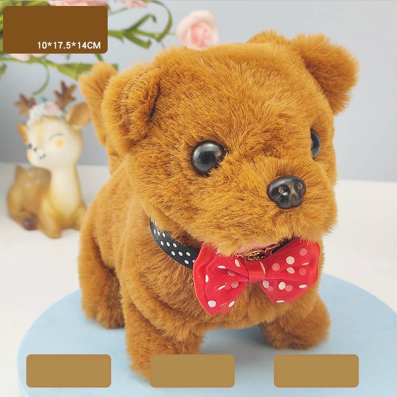 Simulation Electric Dog Plush Children's Toy - Cindi Book