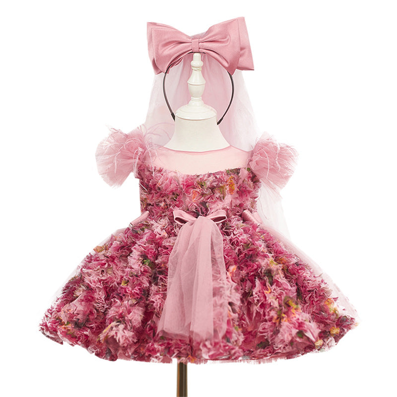 Little Girls Tutu Dress For A First Birthday Celebration - Cindi Book