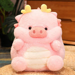 Cute Dragon Pig Doll Plush Toy Sleeping Pillow - Cindi Book