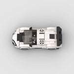 Built-up Block Series 8-grid Racing Model - Cindi Book