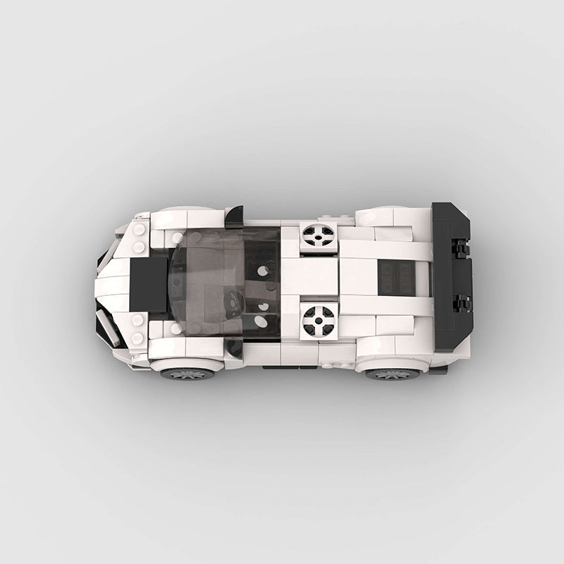 Built-up Block Series 8-grid Racing Model - Cindi Book