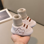 Baby Cloth Shoes Simple Baby Indoor Non-slip Toddler Shoes - Cindi Book