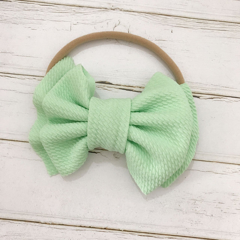 Children's Bow Hair Band Baby Double Layer - Cindi Book