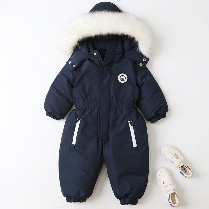 Fashion Winter New Children's Jumpsuit - Cindi Book