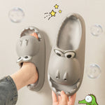 Kids Dinosaur Slippers Wholesale Summer Cartoon Parent Child Outdoor Home EVA Sandals Women Men Kids Cute Slippers Baby Shoes - Cindi Book