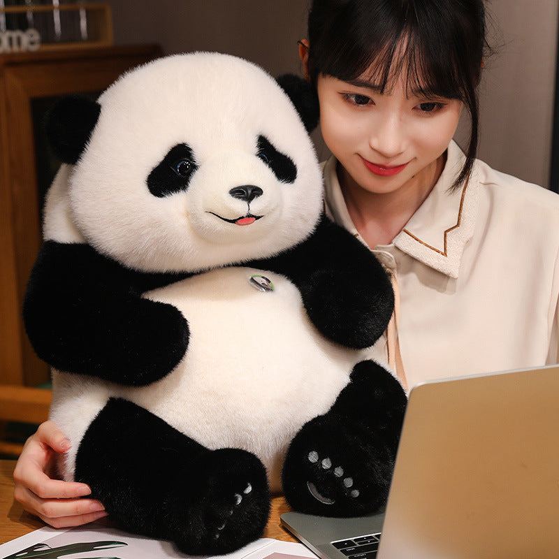Cute New Plush Toy In The Shape Of A Lifelike Panda - Cindi Book