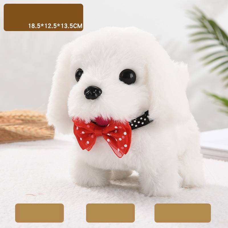 Simulation Electric Dog Plush Children's Toy - Cindi Book