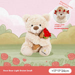 Rose Bouquet Bear Doll Plush Toy - Cindi Book