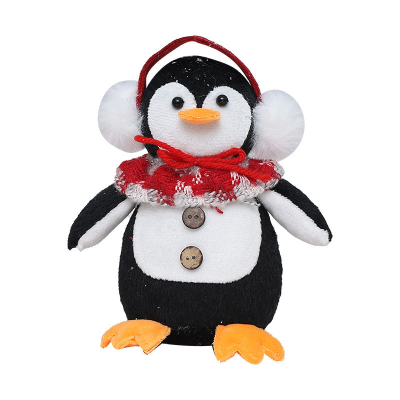 New Christmas Decorations Penguin Little Doll - Cindi Book