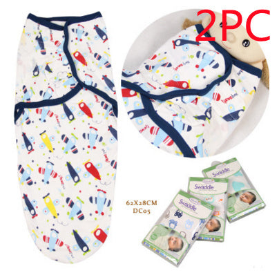 Cotton baby baby wrapped towel, cartoon baby sleeping bag, anti startled baby and baby products - Cindi Book