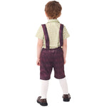 Cute Plaid Suspender Pants Performance Costume - Cindi Book