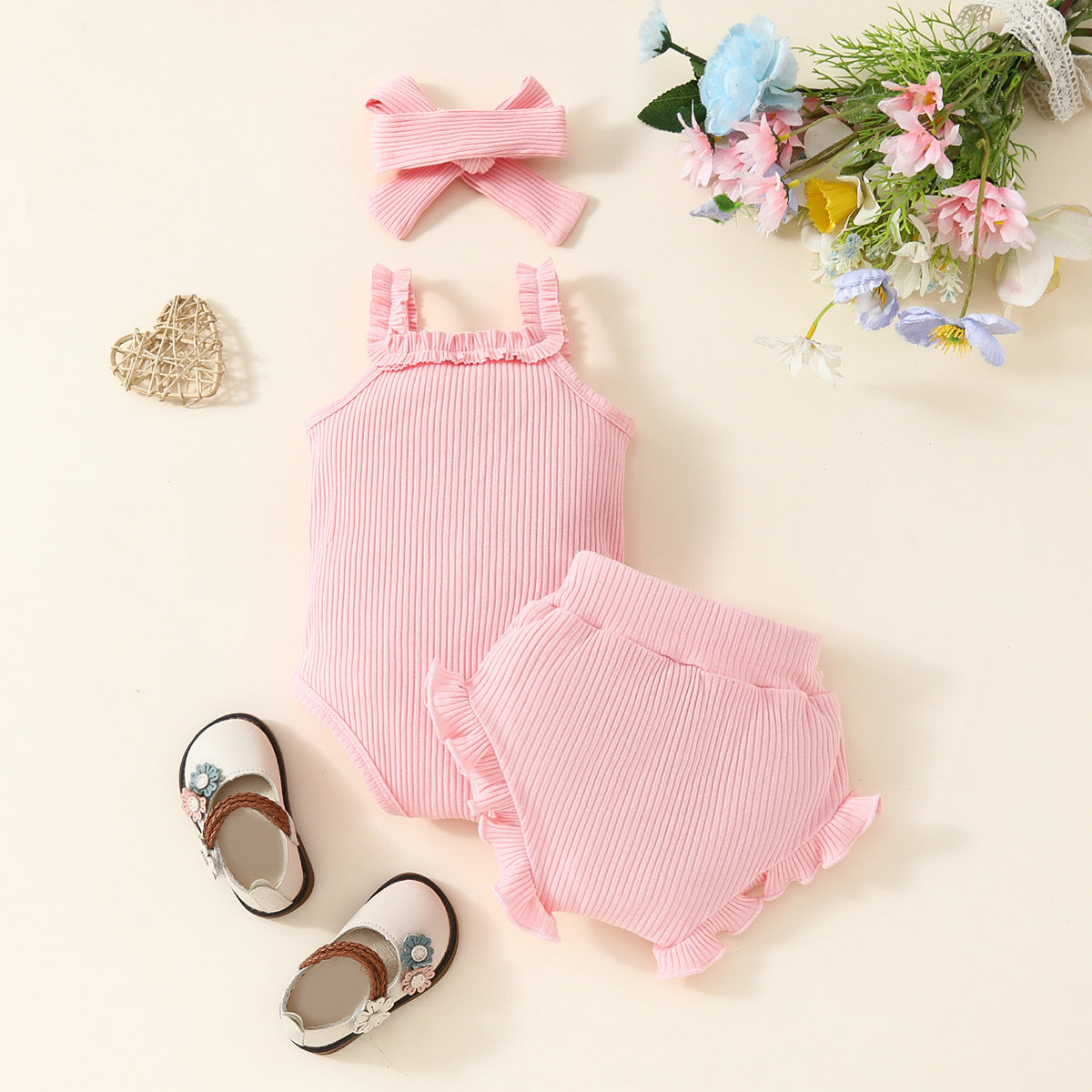 Girls Summer Summer Sling Romper - Cindi Book