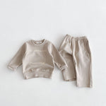 Children Straight-leg Trousers Two-piece Suit - Cindi Book