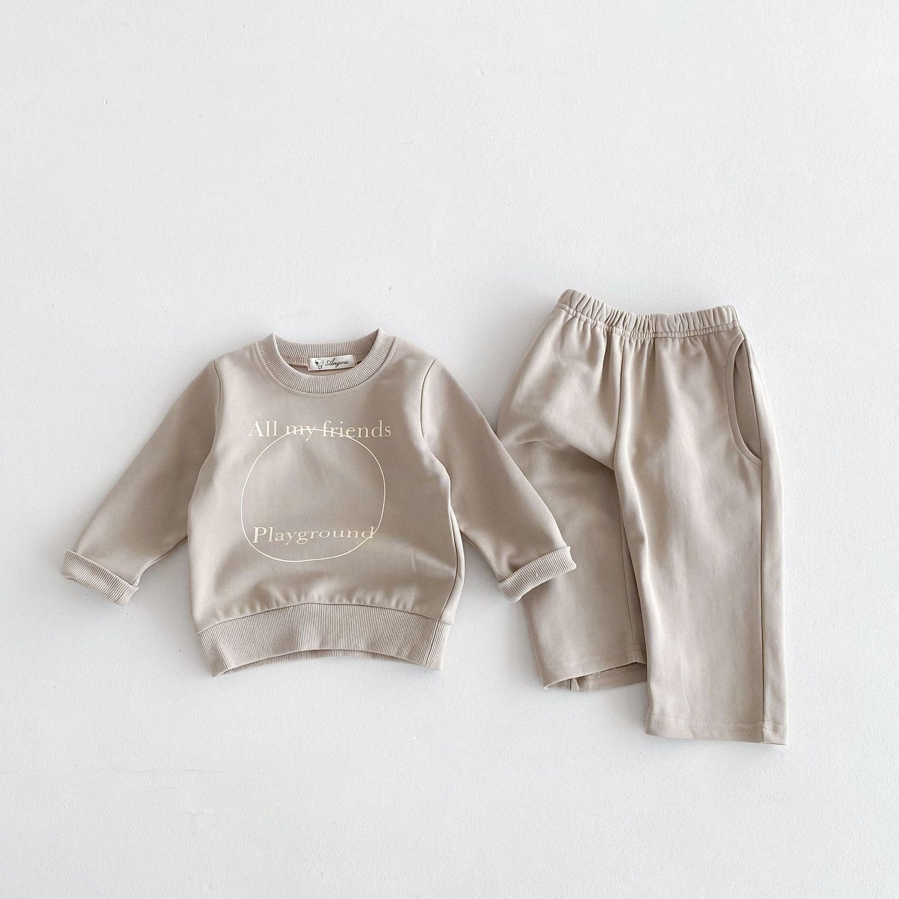 Children Straight-leg Trousers Two-piece Suit - Cindi Book