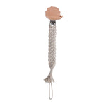 Beech Animal Anti-dropping Toy Teether Children's Hand-woven Pacifier Rope - Cindi Book