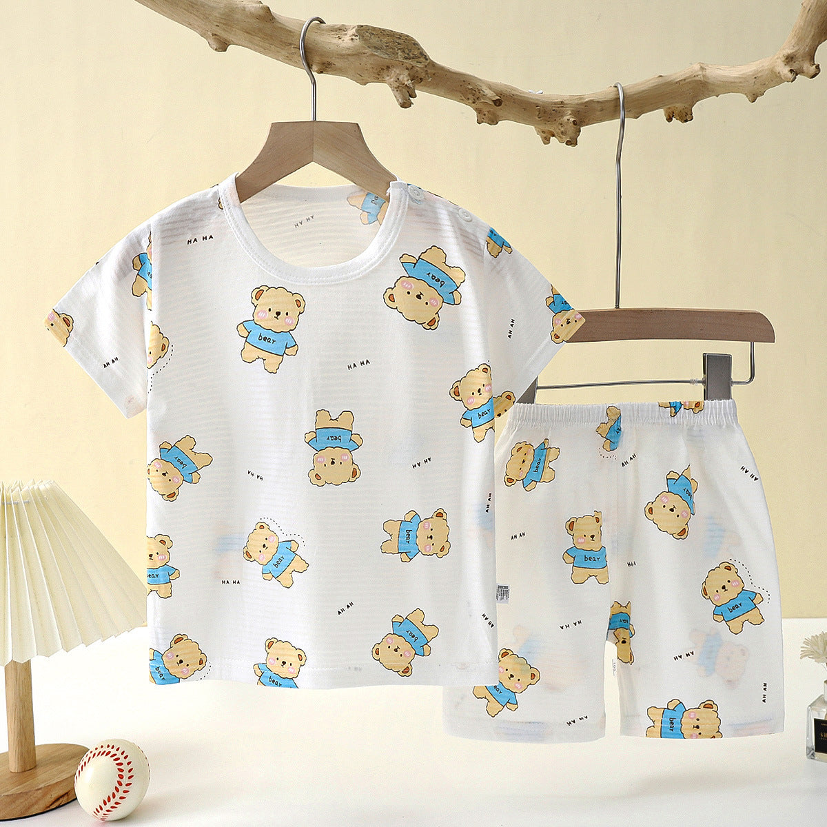 Children's Loungewear Pajamas Pure Cotton Underwear Set - Cindi Book