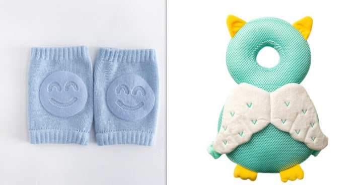 Summer Terry Baby Socks Toddler Crawling Knee Pads - Cindi Book