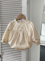 Toddler Baby Embroidery Climbing Suit Onesie Girl's Dress - Cindi Book