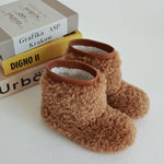 New Casual Winter Girls Thermal Soft Soled Sleeve Fur Booties - Cindi Book