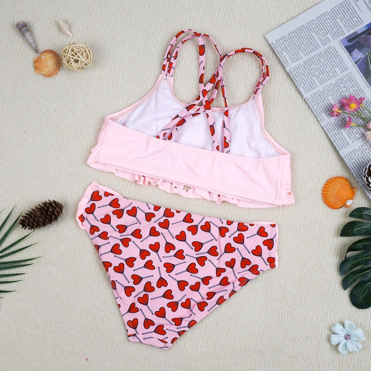 Style Kids Swimwear Girls Two-Piece Swimsuits