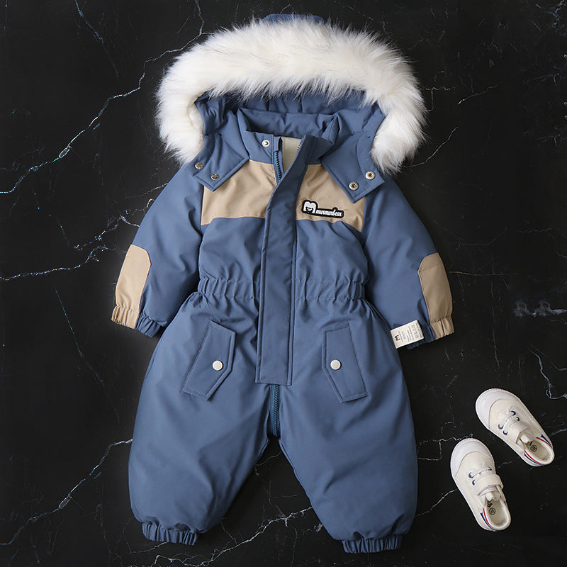 Fashion Winter New Children's Jumpsuit - Cindi Book
