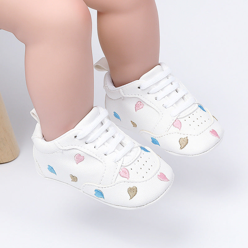 Rubber-soled Sneakers Baby Toddler Shoes - Cindi Book