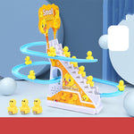 Little Duck Climbing Stairs Toy  Little Penguin Automatic Ladder Light - Cindi Book