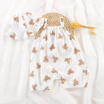 Summer Clothes Cute Men's And Women's Baby Sleeveless Suspenders Crawling Suit Jumpsuit - Cindi Book
