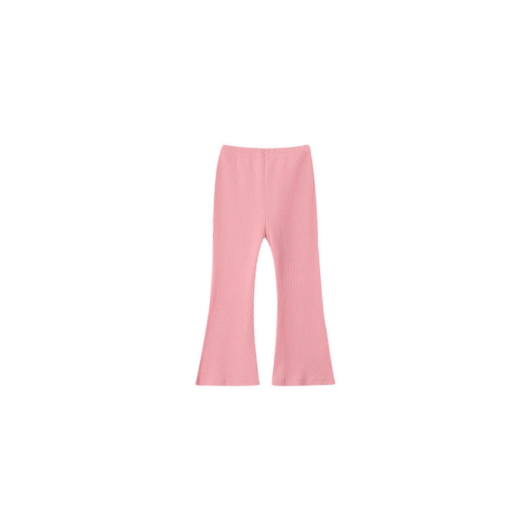 Versatile Casual And Stylish Solid-color Leggings For Little Girls - Cindi Book