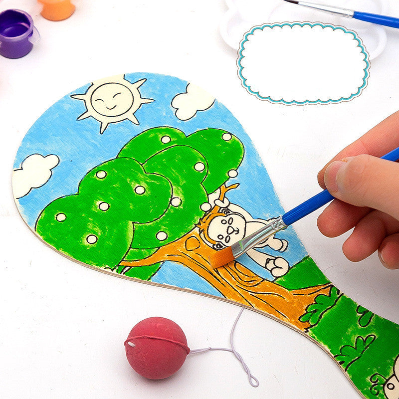 Children's Handmade Painting Creative Graffiti Ball Toy - Cindi Book
