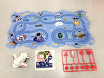 Children Puzzle Electric Railroad Speeder DIY Assembly Electric Car Automatic Rail City Scene Construction Education Toy Gift - Cindi Book