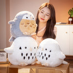 Cute Round Owl Doll Plush Toy Gift - Cindi Book
