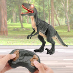 Electric Dinosaur Simulation Walking Animal Remote Control Toy - Cindi Book
