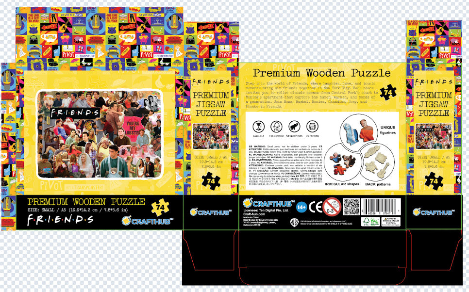 FRDS Wooden Puzzle - Cindi Book