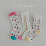 Children's Socks Summer Color Matching Plaid Korean Baby - Cindi Book