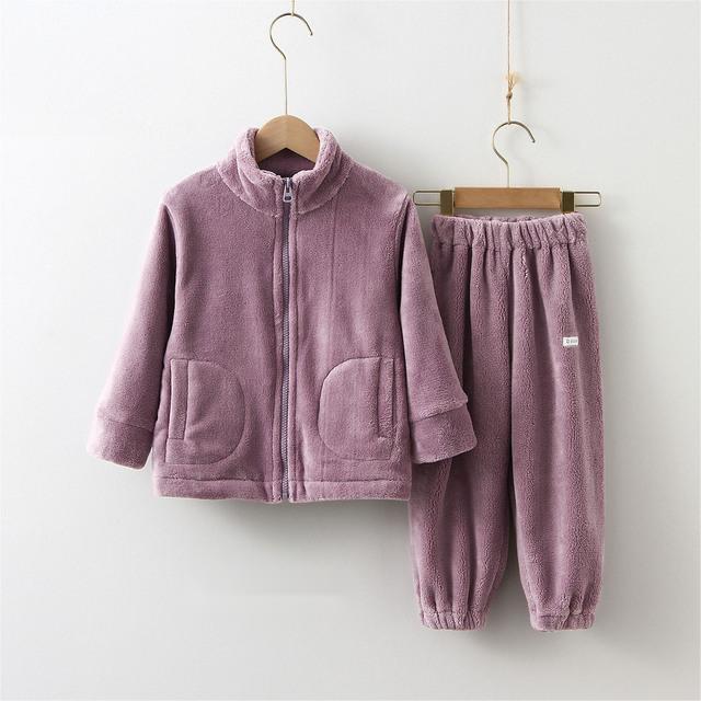 Children Clothes Kids Suit Warm Sweater Girl Fleece Hoodies - Cindi Book