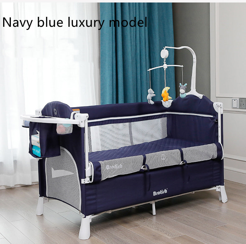 Multifunctional Baby Cot Splicing Large Bed Movable - Cindi Book