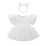 Baby Girl Summer Pure Cotton Princess Dress - Cindi Book