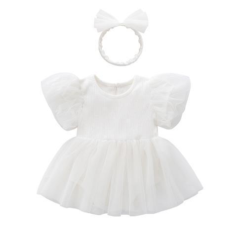 Baby Girl Summer Pure Cotton Princess Dress - Cindi Book
