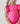 Hot Pink S/S Flutter Sleeve Leotard
