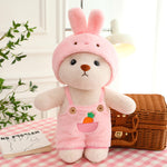 Dress-Up Bear Series Children's Birthday Gift Cute Plush - Cindi Book