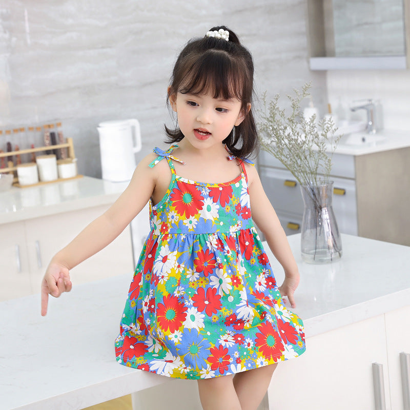 Children's Ins Style Princess Suspender Dress - Cindi Book
