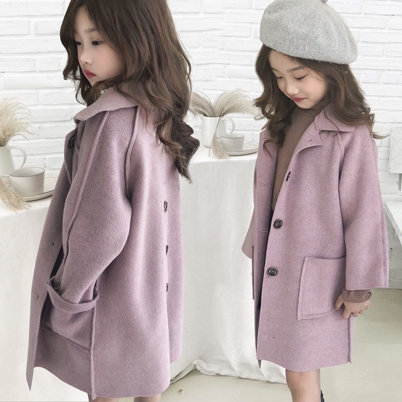 Children's Woolen Coat For Autumn And Winter - Cindi Book