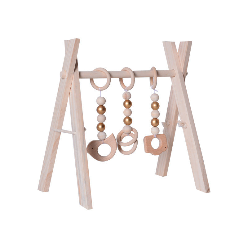 Wooden Baby Infant Fitness Frame Decorative Toys - Cindi Book