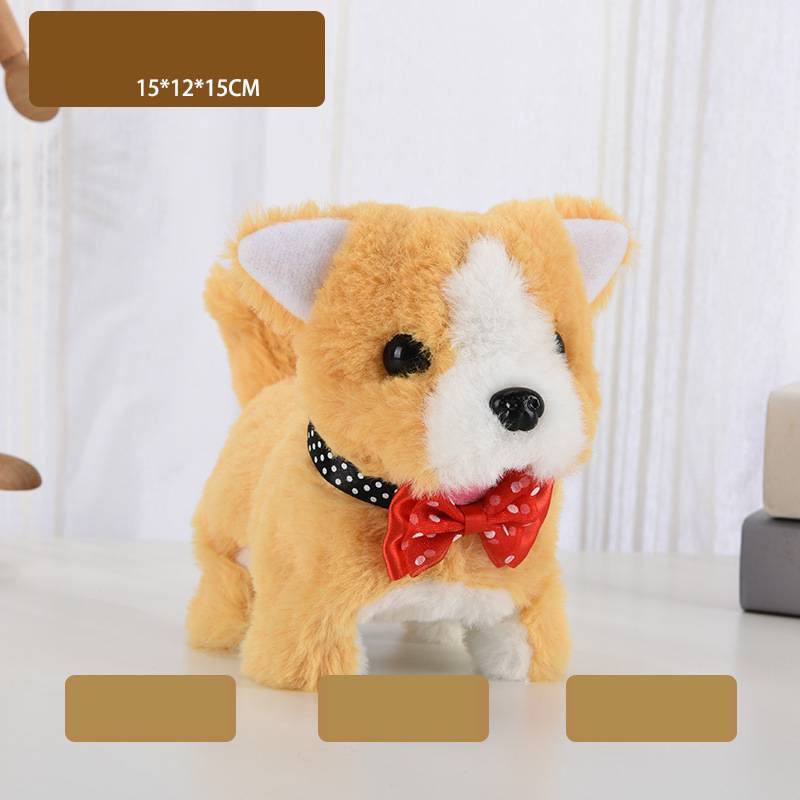 Simulation Electric Dog Plush Children's Toy - Cindi Book