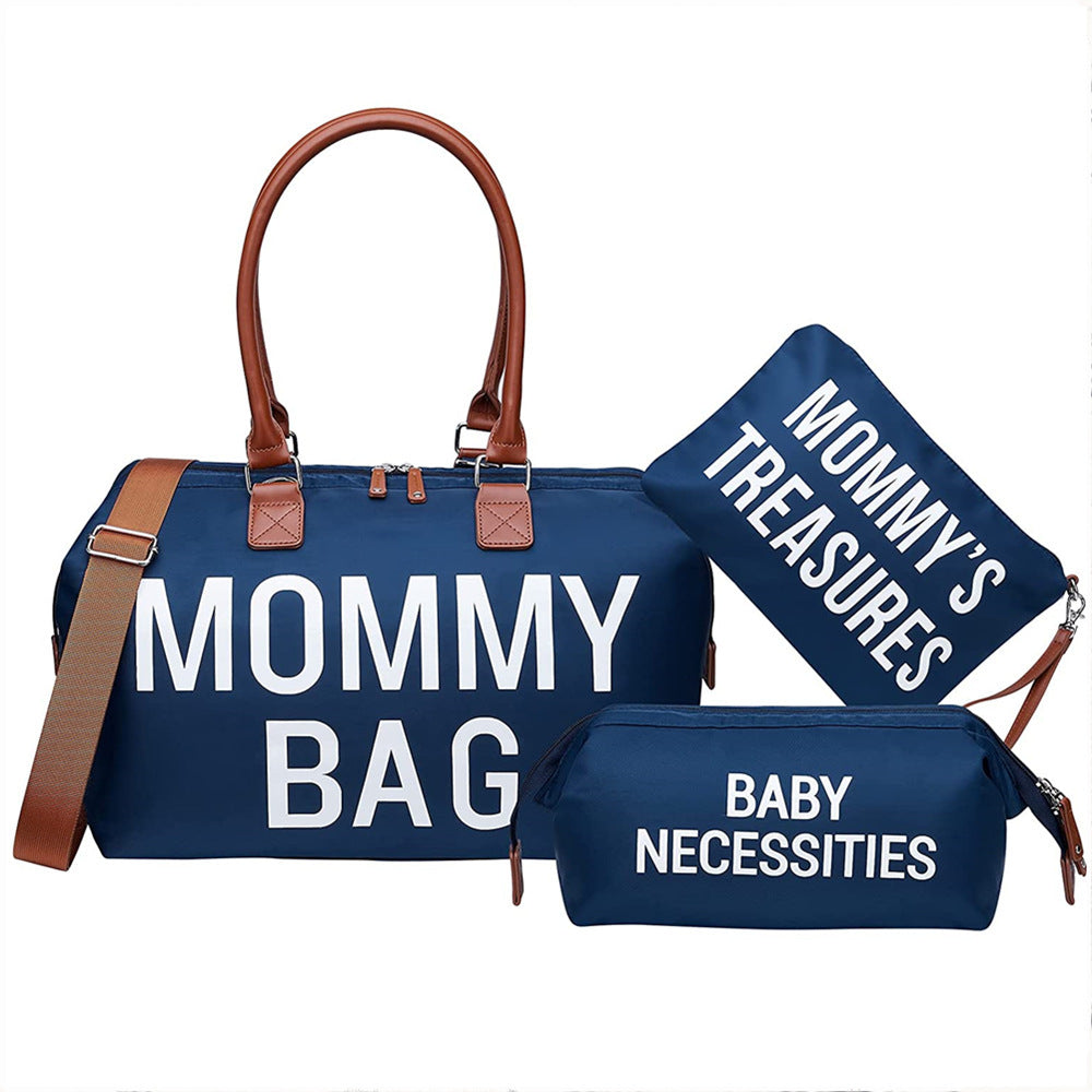 3-piece Portable Bag Set For Moms On Trips - Cindi Book
