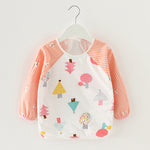 Baby Dinner Coverall Bib Spring And Autumn Long Sleeve Apron - Cindi Book