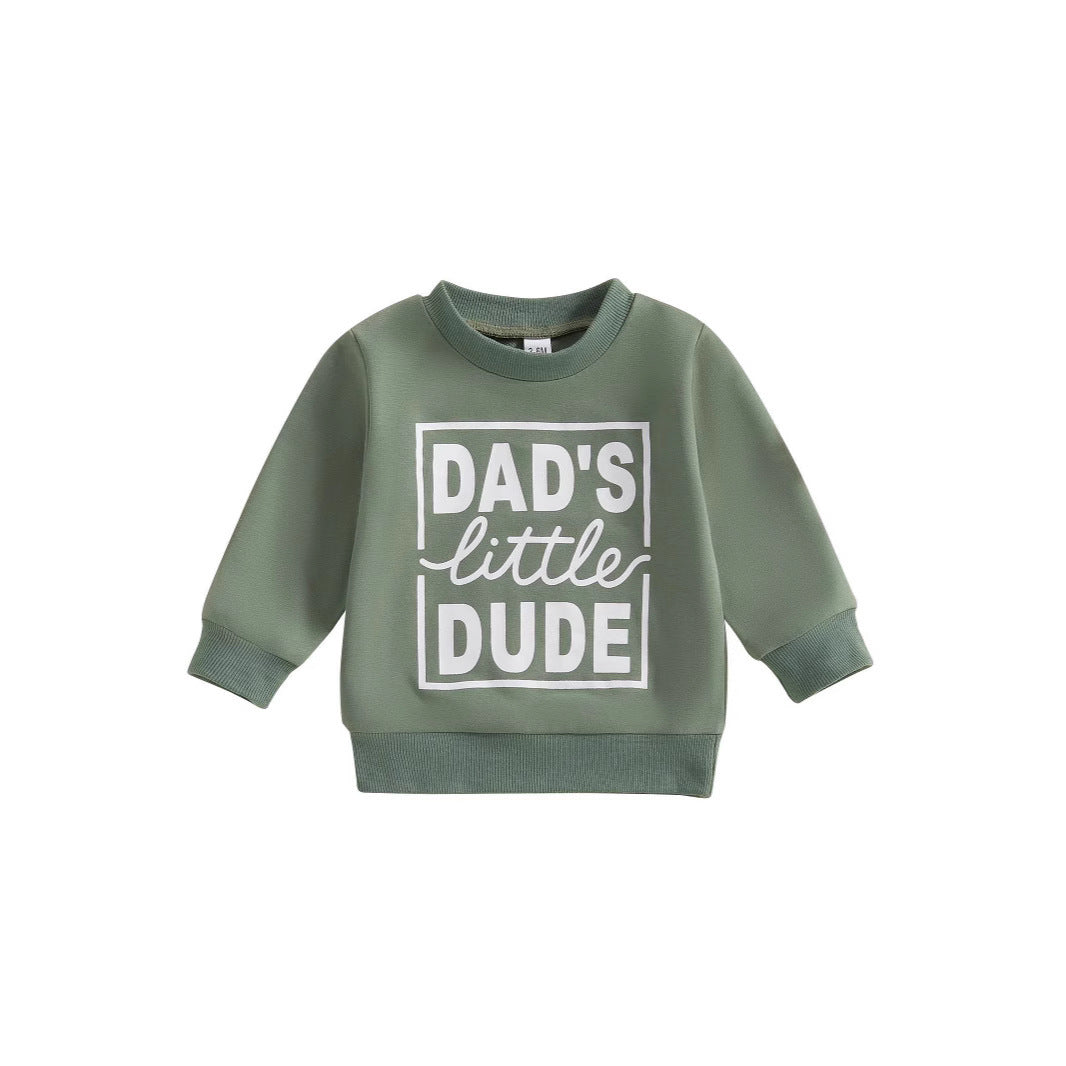 DADS LITTLE DUDE Long-sleeved Sweater - Cindi Book