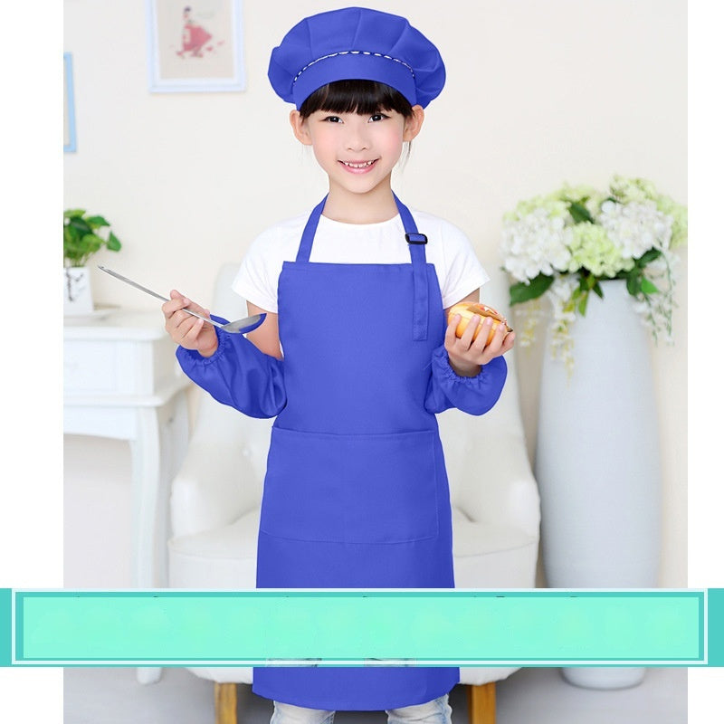 Children's Kindergarten Painting Chef Apron - Cindi Book