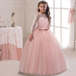 Kids Long Flower Girl Dress Dress - Cindi Book
